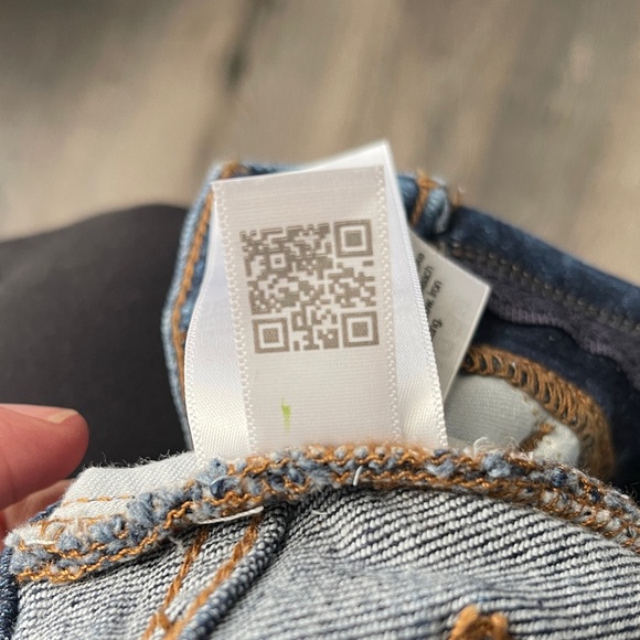 Madewell Mom jeans, Dark blue with five pockets - Picture 9 of 14